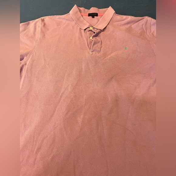 Lilly Pulitzer Other - Lilly Pulitzer Mens Polo purple west Palm Pima Cotton Golf Shirt Sz XL